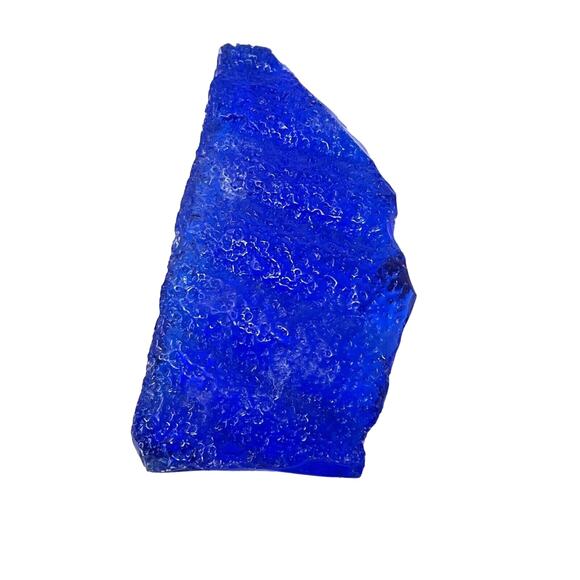 Cobalt Blue Art Glass Cullet Translucent #SM23151 - Picture 4 of 7